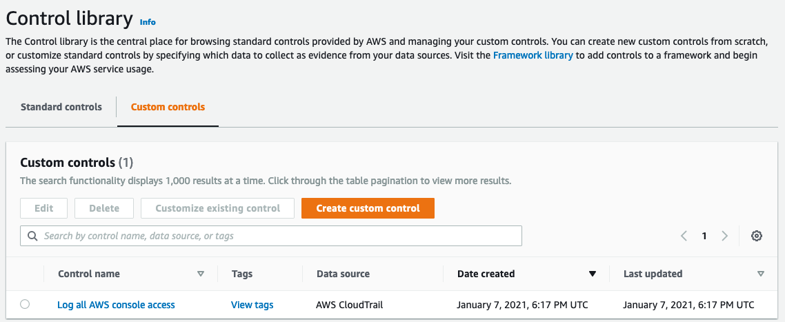 Custom Control in the Library